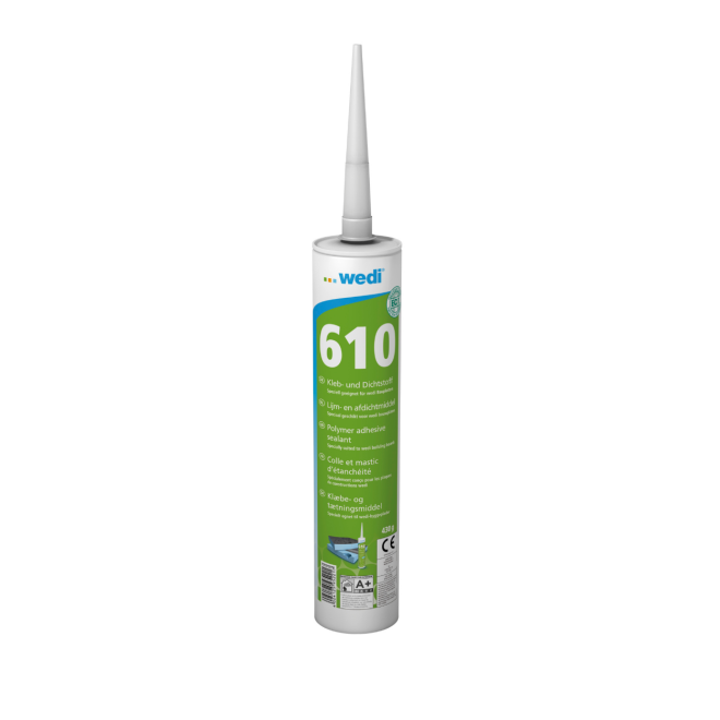 Wedi 610 Lijm en afdichtmiddel